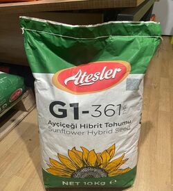 Ateşler 361 çerezlik ay çekirdeği tohumu 10 Kg